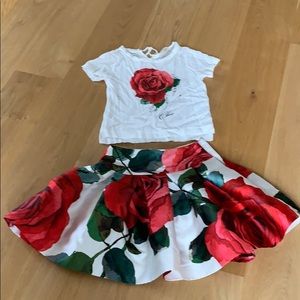 Mona Lisa 2-piece Flower Suit